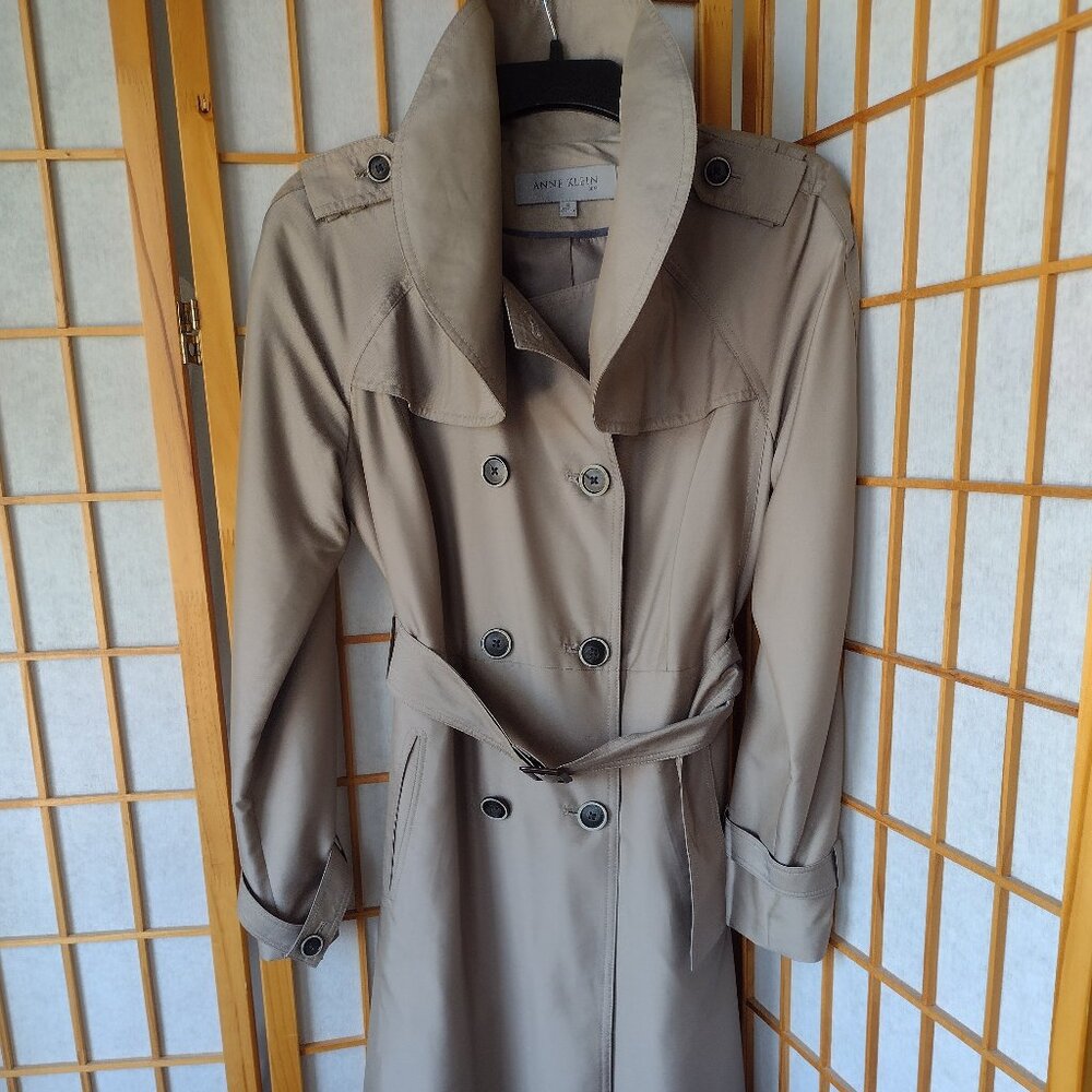 Anne Klein Classic Short Trench Coat